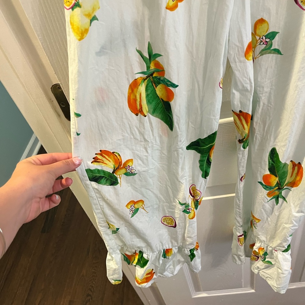 ASOS fruit Button-Down Jumpsuit - Picture 6 of 7